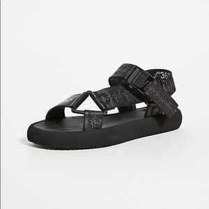 Off-White Black Trek Sandals Sz. 39​​​​​​​​​​​​